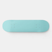 Limpet Muschel Blue Green Spring Season Solid Colo Skateboard (Horizontal)