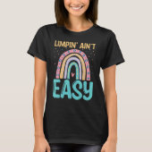 Limpin Ain't Easy Broken Leg T-Shirt (Vorderseite)