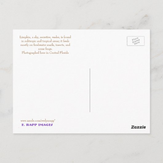 LImpkin Postkarte (Rückseite)