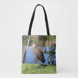 Limpkin - Wildlife Fotograf - Tote Beutel Tasche