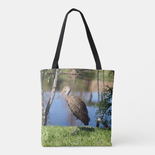 Limpkin - Wildlife Fotograf - Tote Beutel Tasche (Rückseite)
