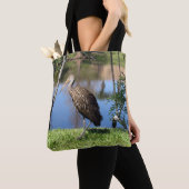 Limpkin - Wildlife Fotograf - Tote Beutel Tasche (Von Nahem)