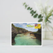 Limu Pools - Niue - Postkarte (Stehend Vorderseite)
