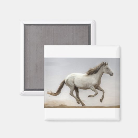 LIN16 gegen den Wind.tif Magnet (Vorderseite/Rückseite)