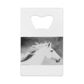 LIN26BW Mähne im Wind.tif Geldbeutel Flaschenöffner (Rückseite)