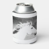 LIN26BW Mane in the Wind.tif Dosenkühler (Kanne Rückseite)
