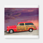 LIN55 Red Woody.tif Magnet (Vorne)