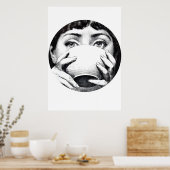 Lina Cavalieri Bowl Poster (Küche)