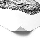 Lina Cavalieri Glasses Poster (Ecke)