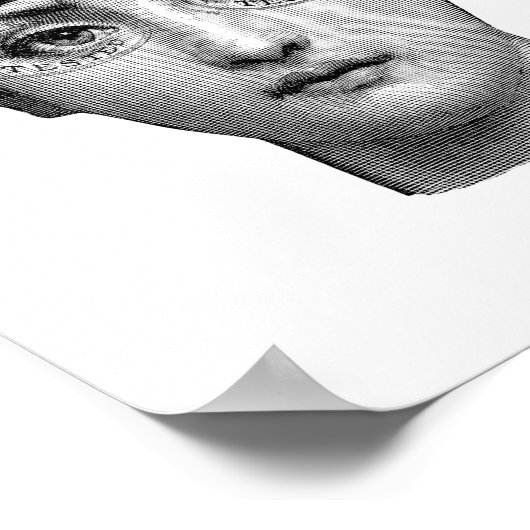 Lina Cavalieri Glasses Poster (Ecke)