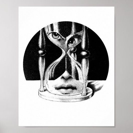 Lina Cavalieri Hourglass Poster (Vorne)