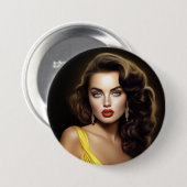 Lina - Super Model Latina! Button (Vorne & Hinten)