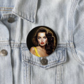 Lina - Super Model Latina! Button (Beispiel)
