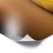 Lina - Super Model Latina! Fotodruck (Ecke)