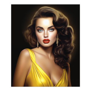 Lina - Super Model Latina! Fotodruck