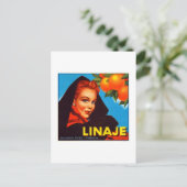 Linaje Valencia Orange Postkarte (Stehend Vorderseite)