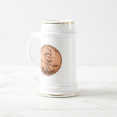 LINCOL PENNY BIERGLAS (Vorderseite Links)