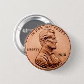 LINCOL PENNY BUTTON (Vorne & Hinten)