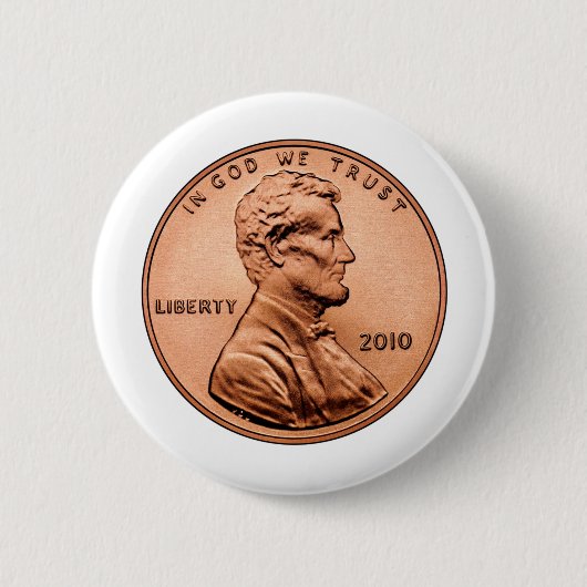 LINCOL PENNY BUTTON (Vorderseite)