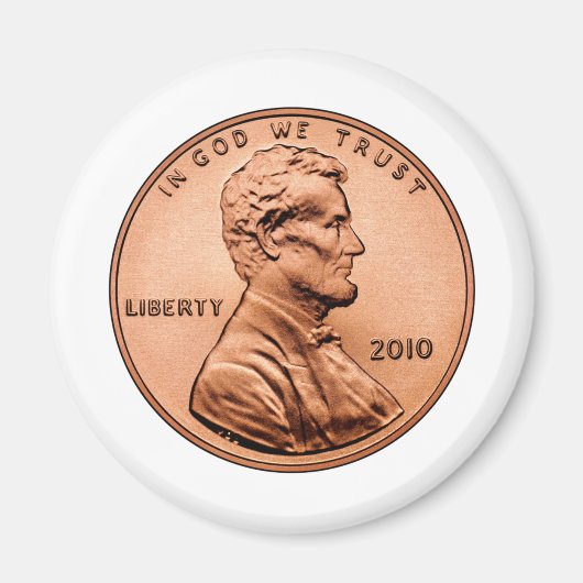 LINCOL PENNY MAGNET (Vorne)