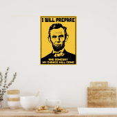 lincoln1-prepare-LG Poster (Küche)