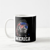 Lincoln 4. Juli Merica Männer Frauen amerikanische Kaffeetasse (Links)