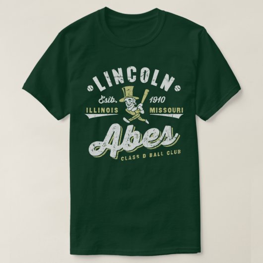 Lincoln Abes T-Shirt (Design vorne)