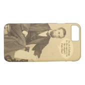 Lincoln Ages or Angels Historic Zitat Case-Mate iPhone Hülle (Rückseite (Horizontal))