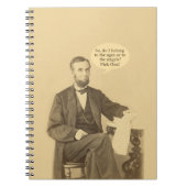 Lincoln Ages or Angels Historic Zitat Notizblock (Vorderseite)