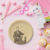Lincoln Ages or Angels Historic Zitat Pappteller (Party)