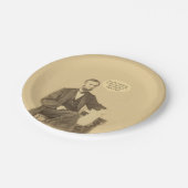 Lincoln Ages or Angels Historic Zitat Pappteller (Schrägansicht)