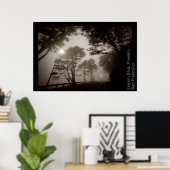 Lincoln Blvd, Presidio SF Sidelabel Poster (Heimbüro)