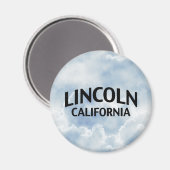 Lincoln California Magnet (Vorderseite/Rückseite)