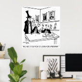 Lincoln Cartoon 5488 Poster (Heimbüro)