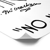 Lincoln Cartoon 5488 Poster (Ecke)