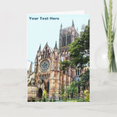 Lincoln Cathedral Karte (Vorderseite)