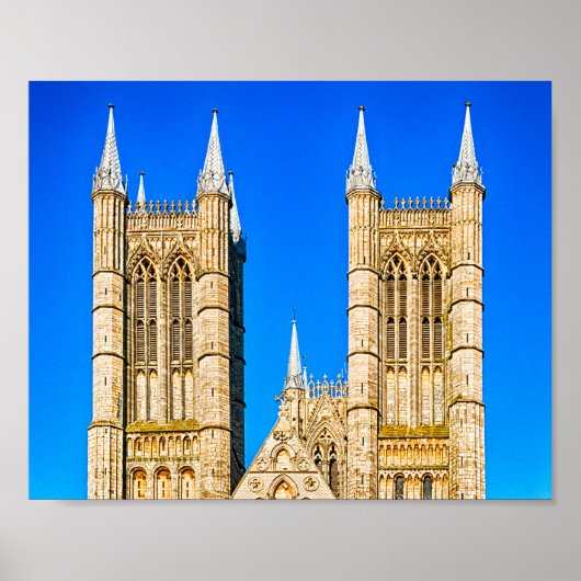 Lincoln Cathedral Poster (Vorne)
