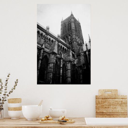 Lincoln Cathedral Poster (Küche)