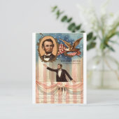 Lincoln Centennial Souvenir, 1908 Vintag Postkarte (Stehend Vorderseite)