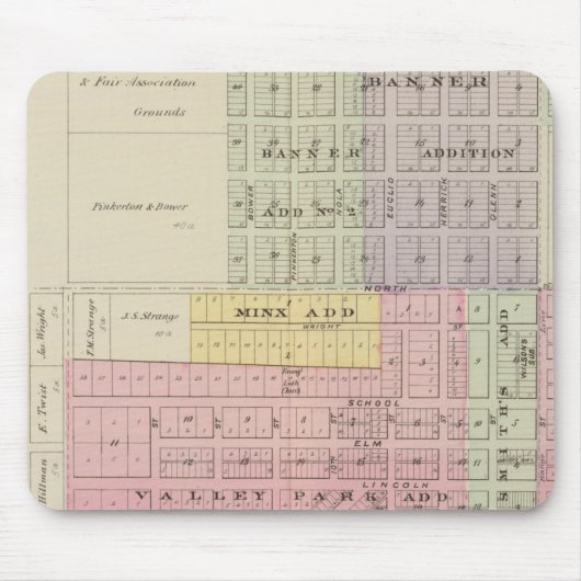 Lincoln Center, Beverly, Nescatunca, Kansas Mousepad (Vorne)