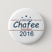 Lincoln CHAFEE 2016 Button (Vorderseite)