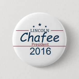 Lincoln CHAFEE 2016 Button
