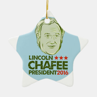 Lincoln Chafee Präsident 2016 Keramikornament