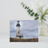 Lincoln City Lighthouse Postkarte (Stehend Vorderseite)