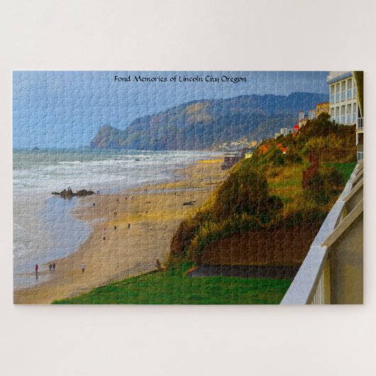 Lincoln City Oregon. Jigsaw Puzzle (Horizontal)