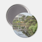 Lincoln City Oregon Magnet (Vorderseite/Rückseite)