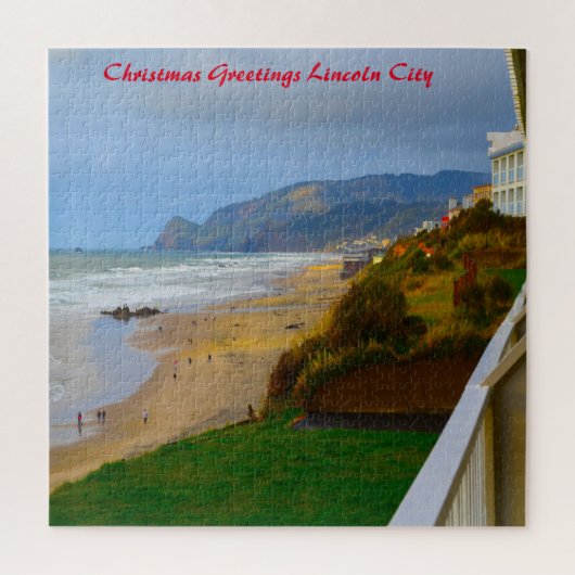 Lincoln City Oregon. Puzzle (Vertikal)
