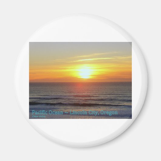 Lincoln City, Oregon - Sunset Magnet (Vorne)