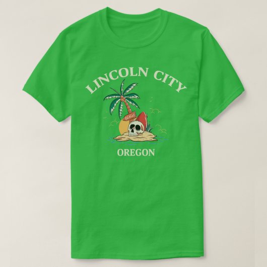 Lincoln City Oregon TShirt (Design vorne)