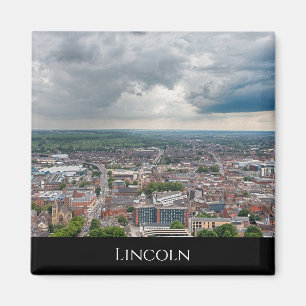 Lincoln Cityscape Magnet